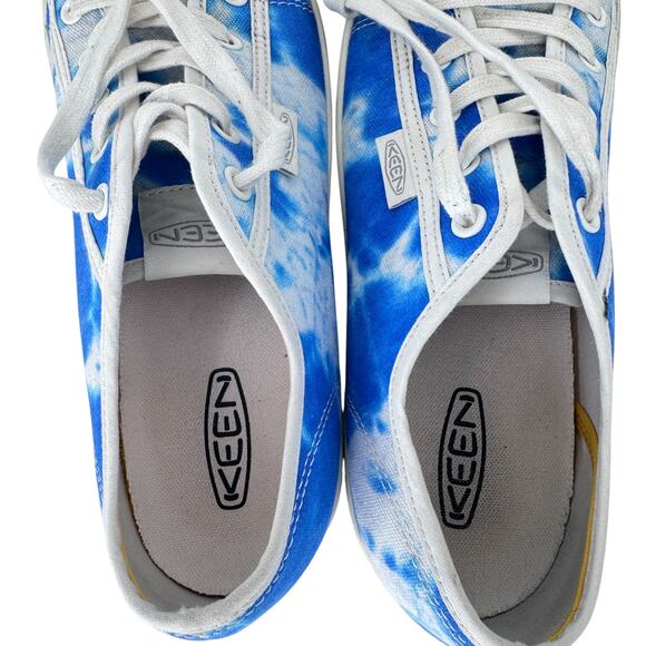 KEEN Elsa Lite Casual Sneakers Womens Size 10 Ocean Blue Low Top Lace Up 1025292 - Picture 6 of 11